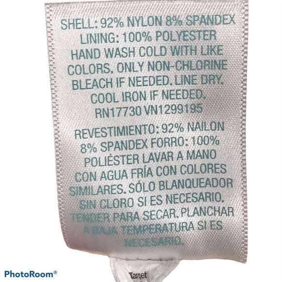 Kona Sol Womens Size Medium 8-10 Swimsuit One Piece Ribbed Cinnamon New - Picture 6 of 12